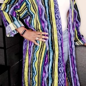 Handmade Multi-colored Duster